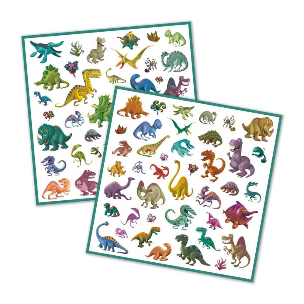 Autocollants - Dinosaures - Art & bricolage - Boutique LeoLudo - Djeco