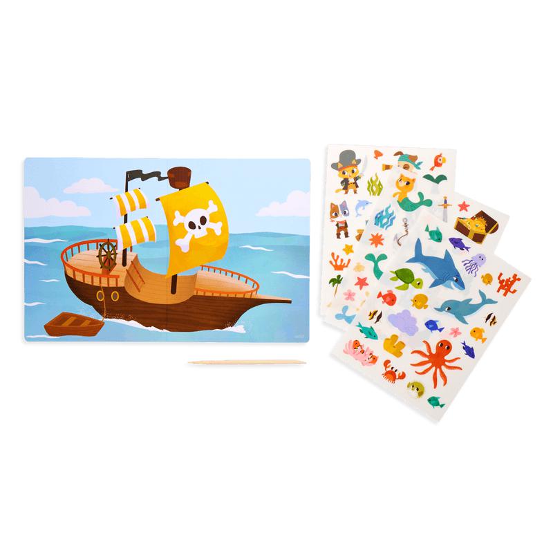 Autocollants transférables magiques Set the Scene - Aventure des océans - Art & bricolage - Boutique LeoLudo - OOLY