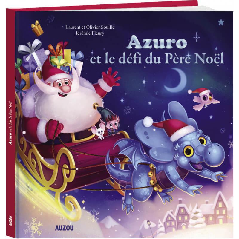 Azuro et le défi du Père Noël-Livre-Auzou-Boutique LeoLudo