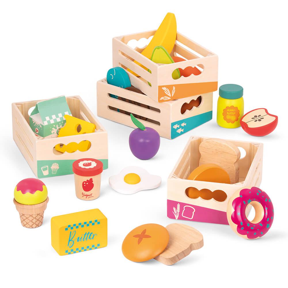 B. Role Play - Petits paniers gourmets - Jouets d'imitation - Boutique LeoLudo - B. toys