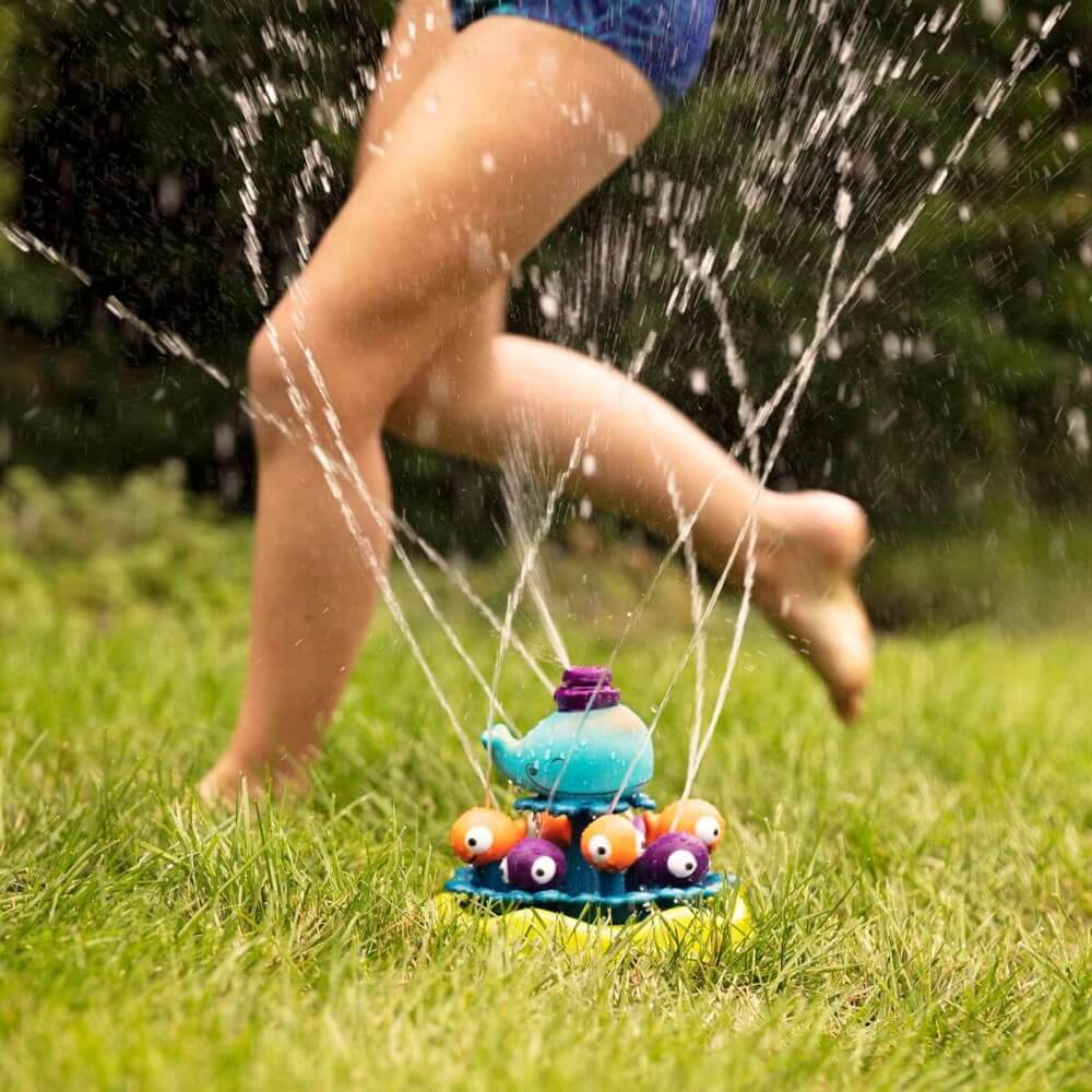 B.Active - Gicleur Whirly la baleine - Jeux d'extérieur - Boutique LeoLudo - B. toys