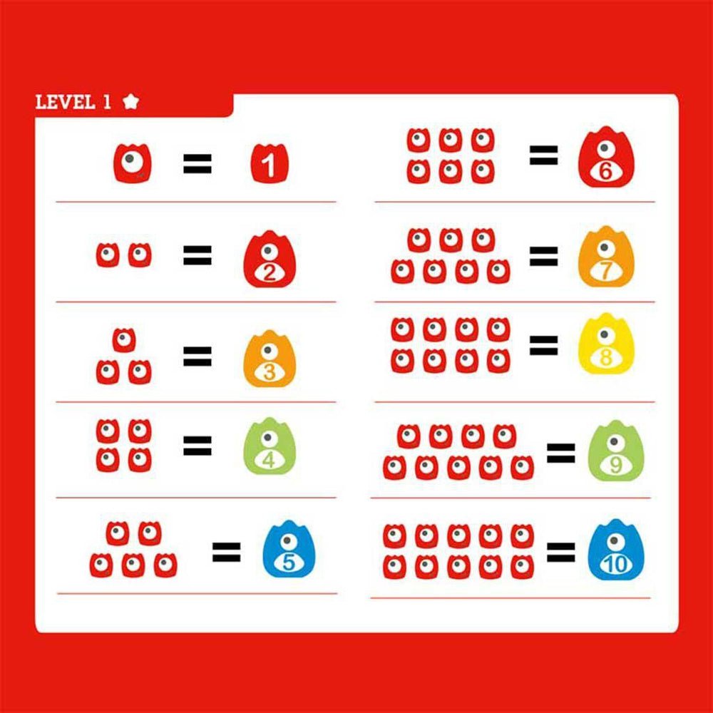 Balance Maths Monstres - Jeux éducatifs - Boutique LeoLudo - Hape