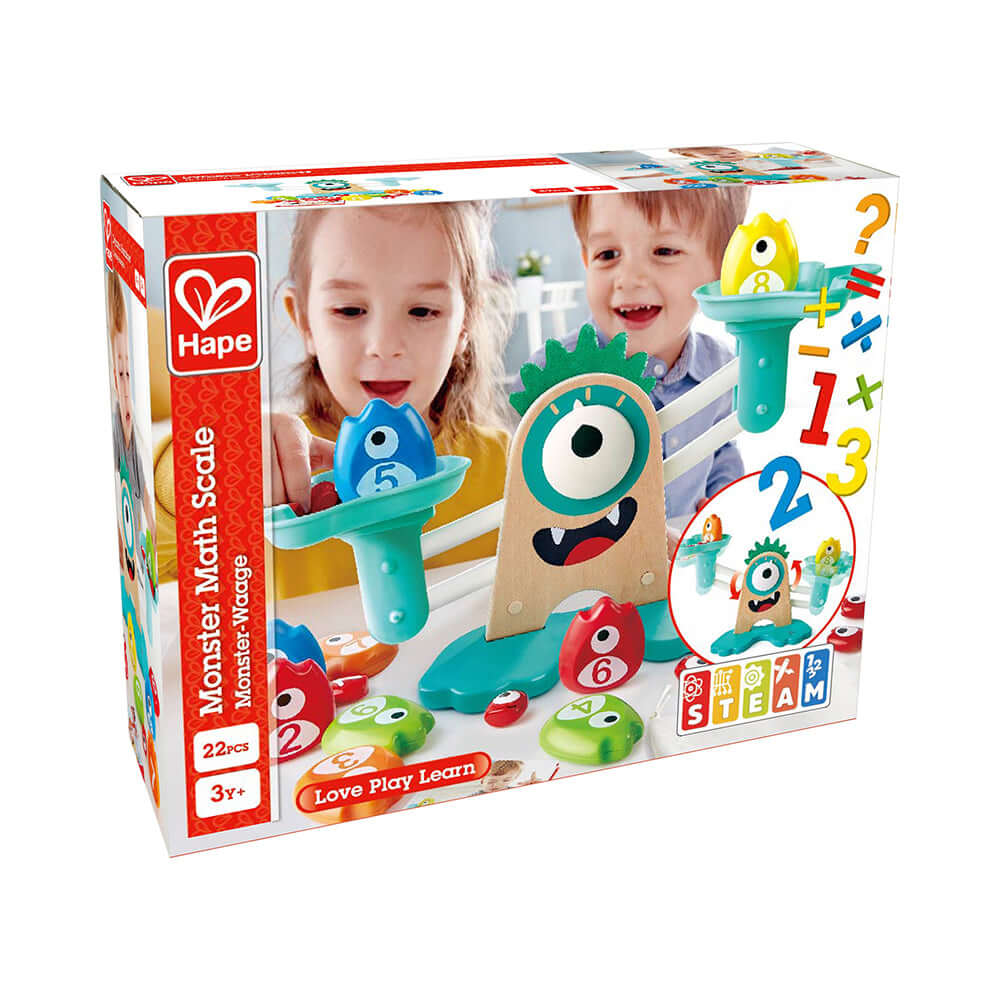 Balance Maths Monstres - Jeux éducatifs - Boutique LeoLudo - Hape