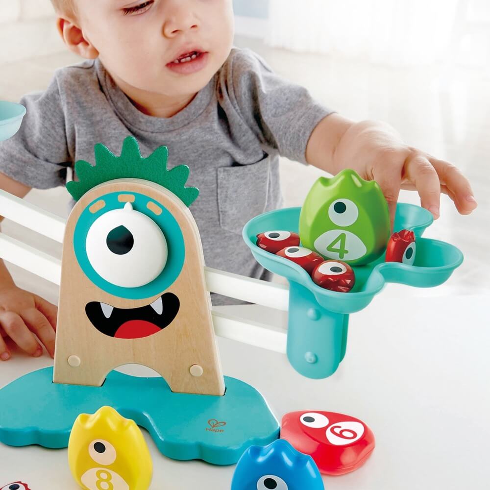 Balance Maths Monstres - Jeux éducatifs - Boutique LeoLudo - Hape