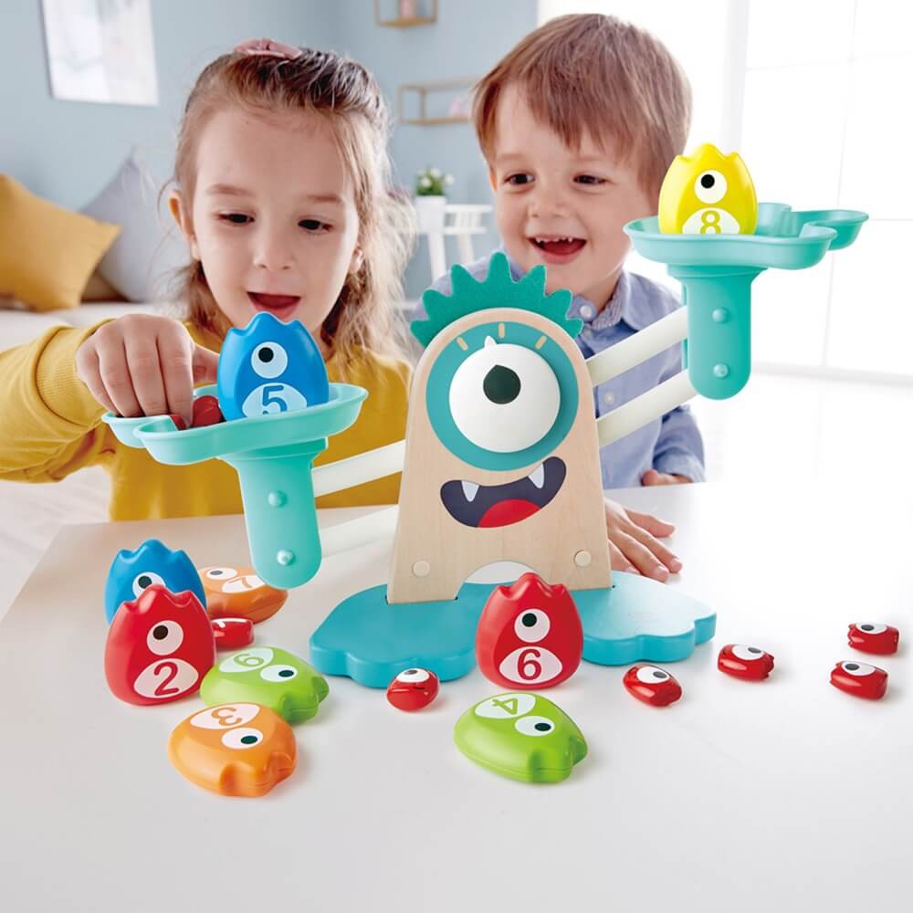Balance Maths Monstres - Jeux éducatifs - Boutique LeoLudo - Hape