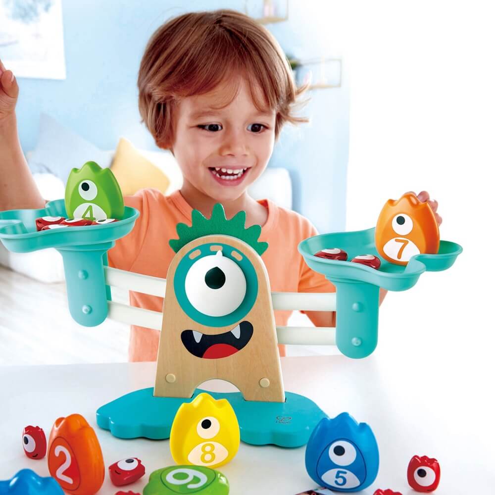 Balance Maths Monstres - Jeux éducatifs - Boutique LeoLudo - Hape
