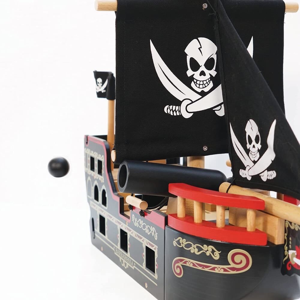 Bateau Pirate - Barberousse-Le Toy Van-Boutique LeoLudo