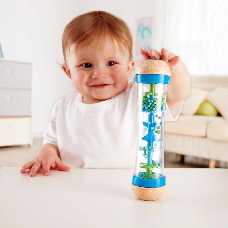 Jouet éducatif en bois - Bâton de pluie Montessori pour bébés et