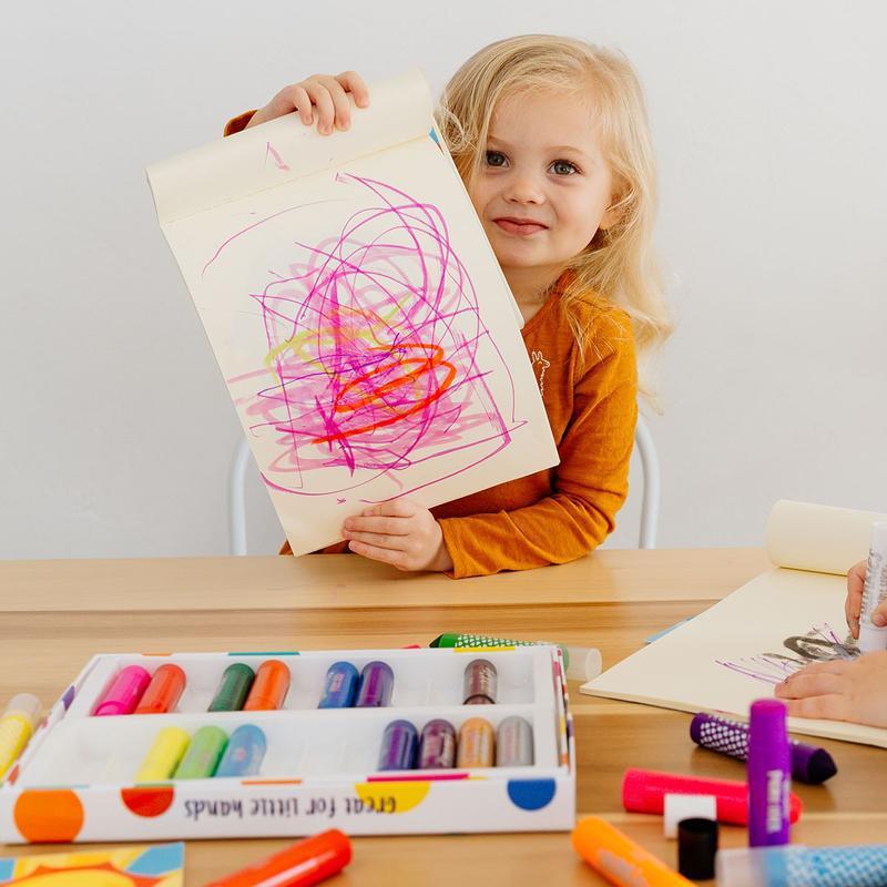 Bâtonnets de peinture Chunkies (ensemble de 6) - Art & bricolage - Boutique LeoLudo - OOLY