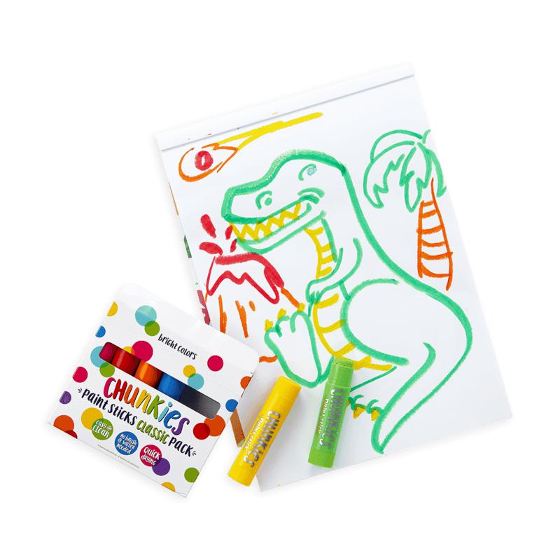 Bâtonnets de peinture Chunkies (ensemble de 6) - Art & bricolage - Boutique LeoLudo - OOLY