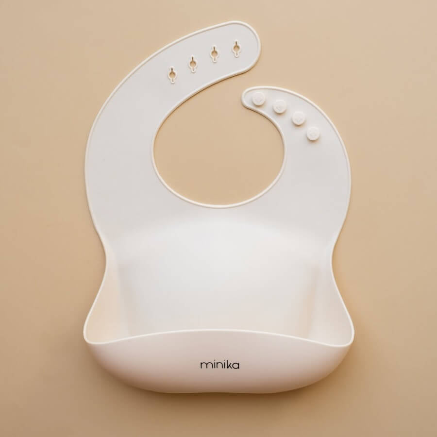 Bavette en silicone - Shell - Bavoirs - Boutique LeoLudo - Minika