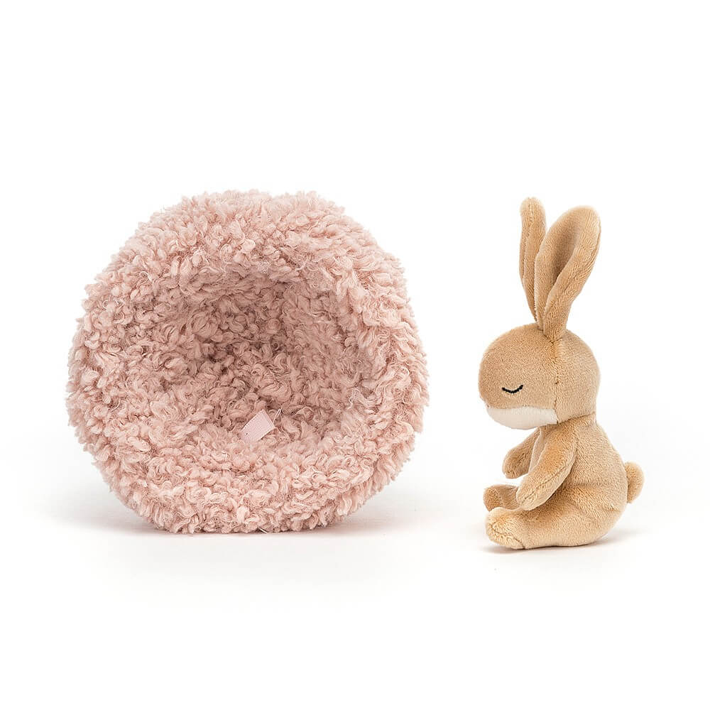 Bébé lapin en hibernation-Jellycat-Boutique LeoLudo