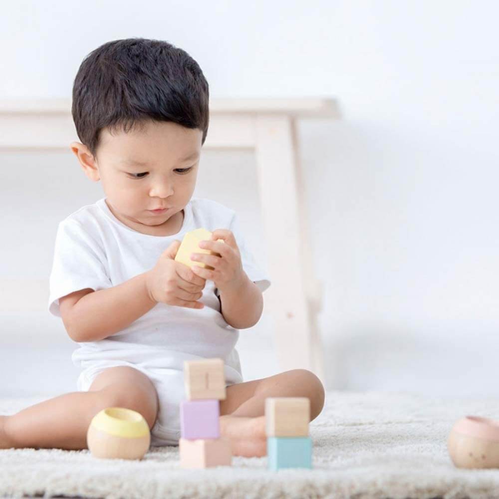 Blocs d'activités sensoriels - Pastel-Plan Toys-Boutique LeoLudo