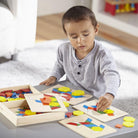 Blocs et planches de motifs -Jeux de motricité fine- Boutique LeoLudo-Melissa & Doug