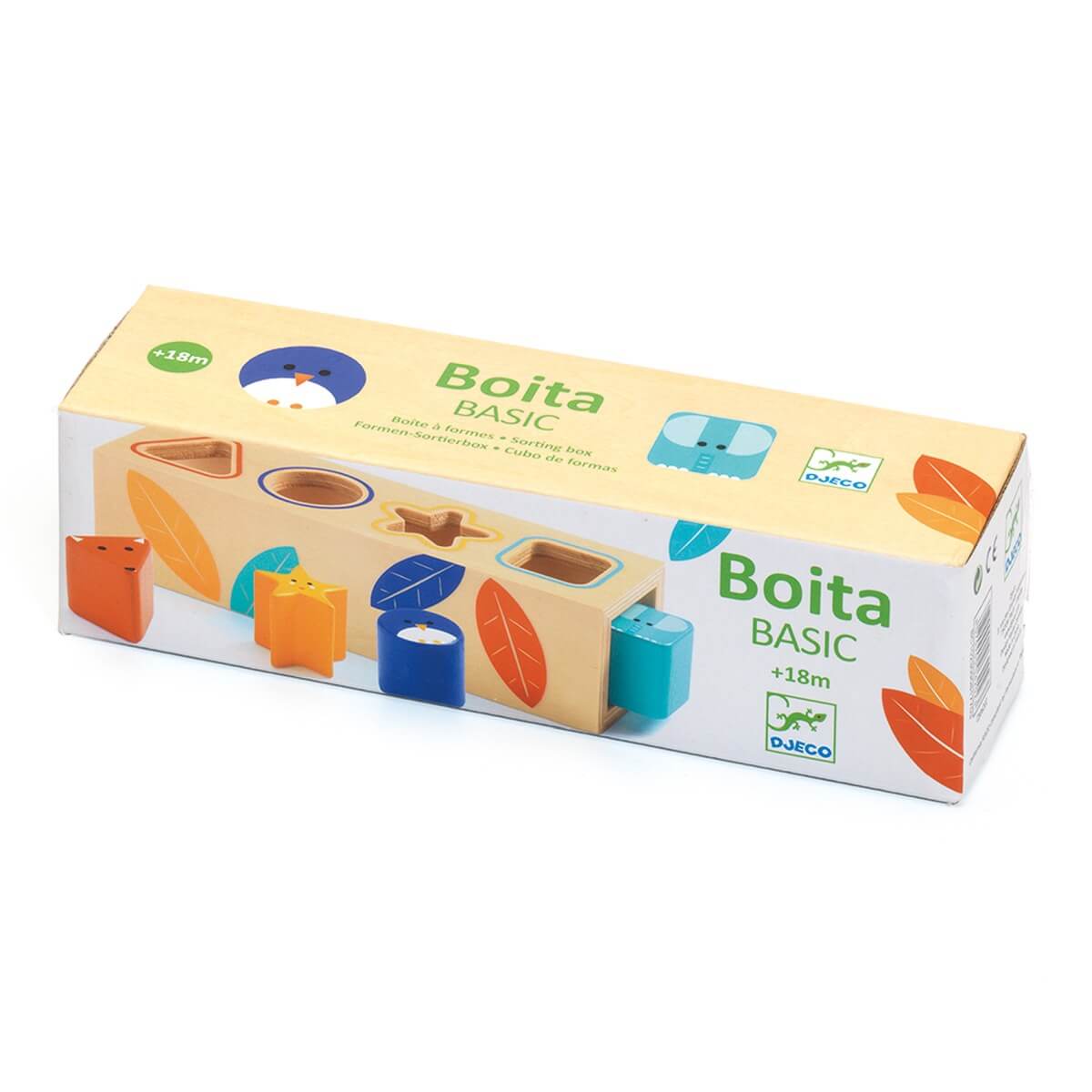 Boite à formes BoitaBasic - Jouets à trier & empiler - Boutique LeoLudo - Djeco
