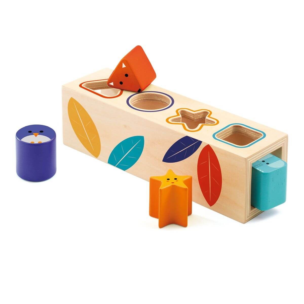Boite à formes BoitaBasic - Jouets à trier & empiler - Boutique LeoLudo - Djeco