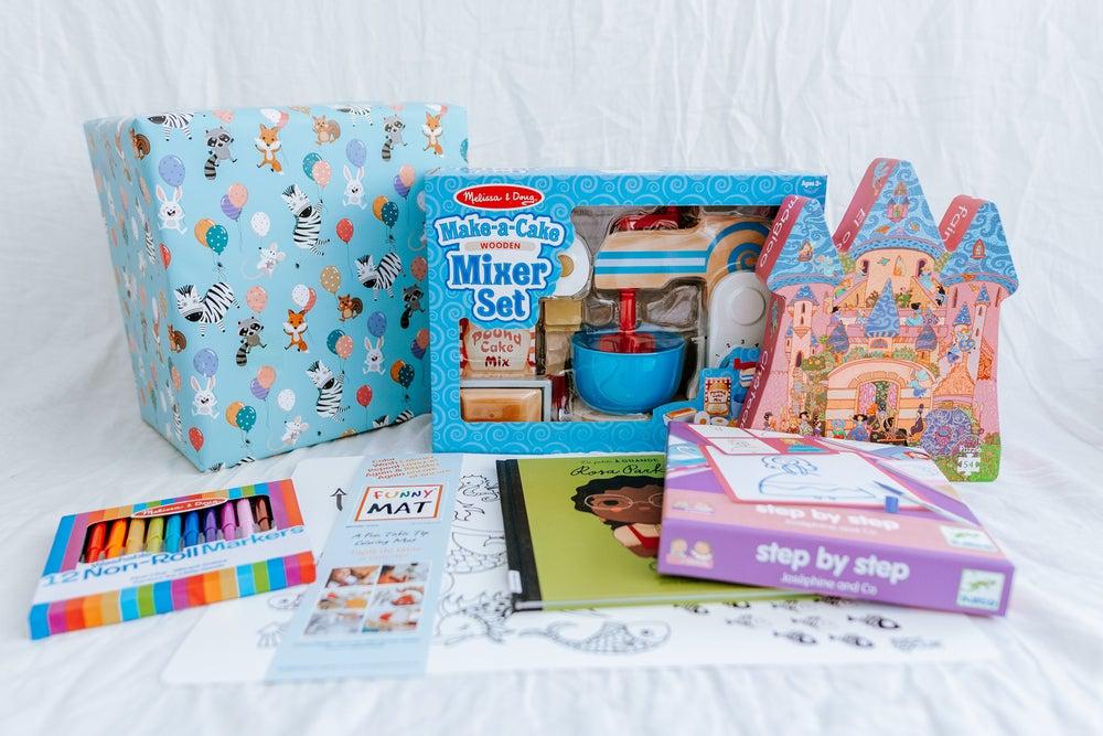 Boîte cadeaux d'anniversaire 4 ans – Boutique LeoLudo