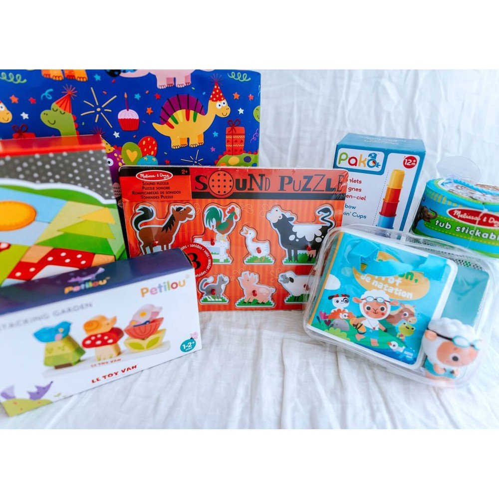 Boîte cadeaux d'anniversaire 1 an - Ensembles cadeaux - Boutique LeoLudo - LeoLudo