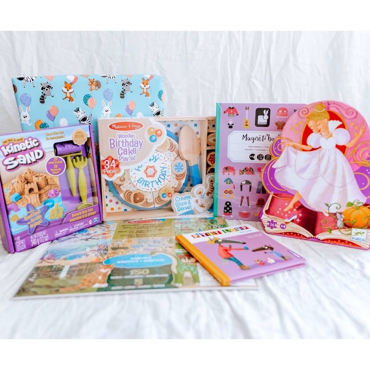 Boîte cadeaux d'anniversaire 3 ans - Ensembles cadeaux - Boutique LeoLudo - LeoLudo