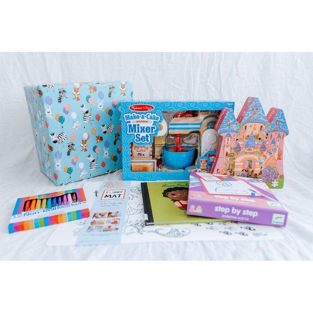 Boîte cadeaux d'anniversaire 4 ans - Ensembles cadeaux - Boutique LeoLudo - LeoLudo