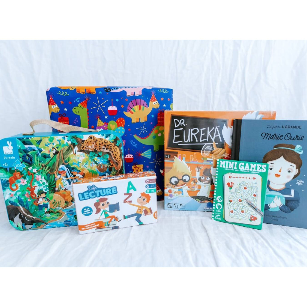 Boîte cadeaux d'anniversaire 5-7 ans-LeoLudo-Boutique LeoLudo