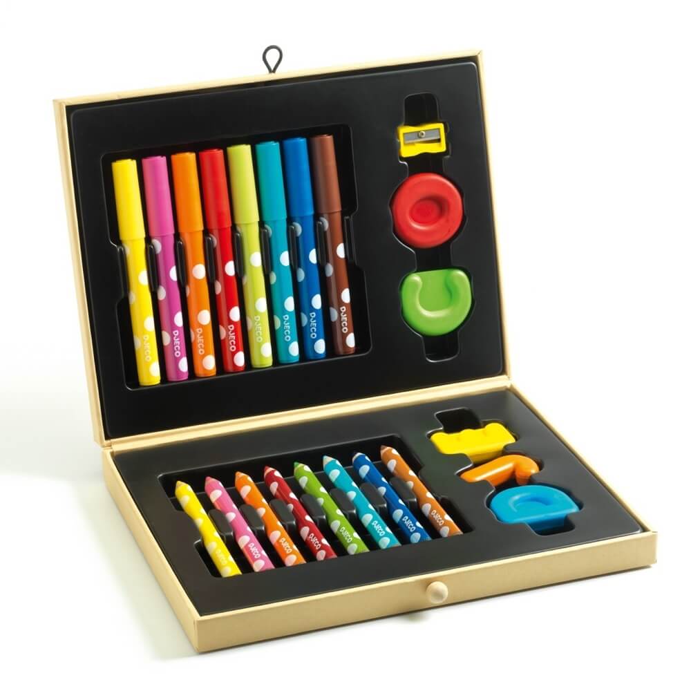 Boîte de couleurs pour les petits -Art & bricolage- Boutique LeoLudo-Djeco
