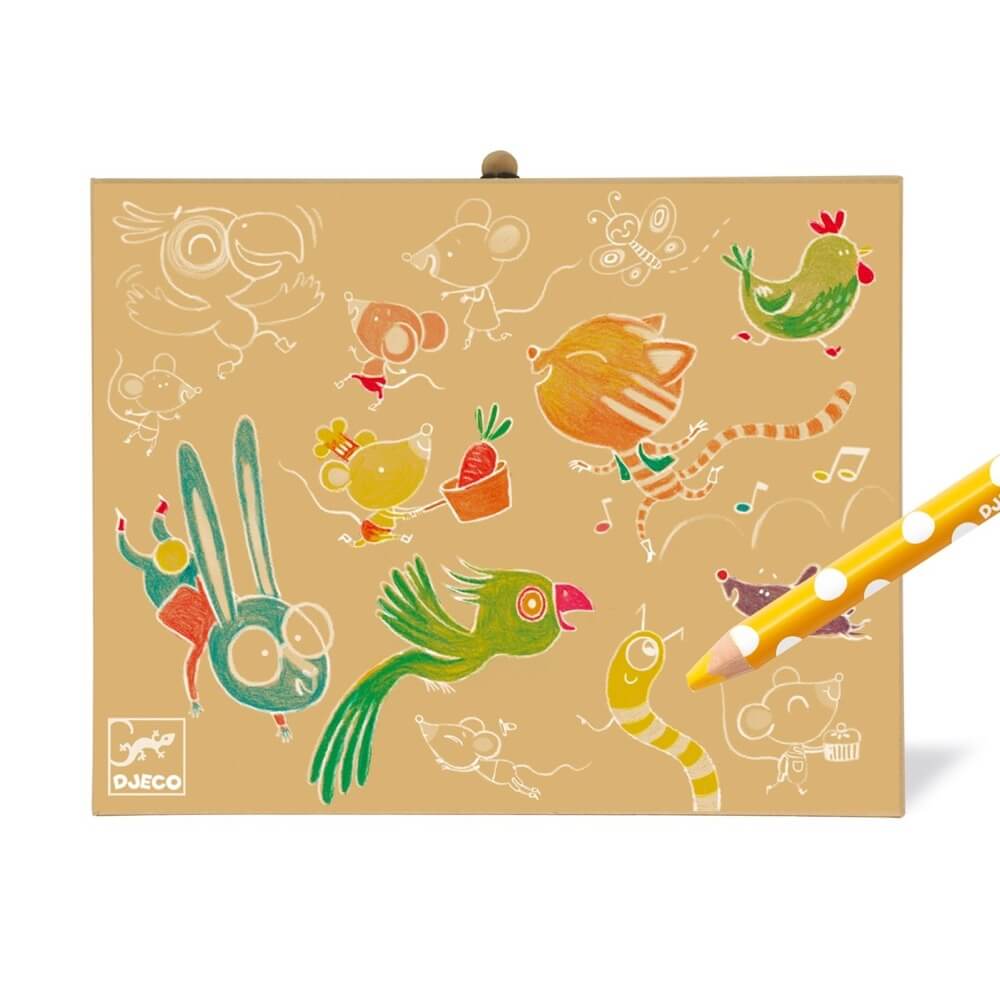 Boîte de couleurs pour les petits -Art & bricolage- Boutique LeoLudo-Djeco