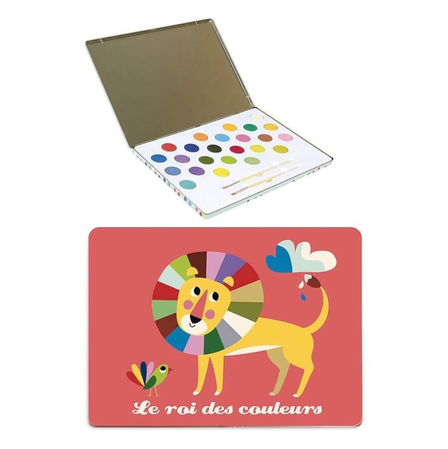 Boîte de peinture - Le roi des couleurs-Bricolage-Vilac-Boutique LeoLudo