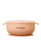 Bol à succion en silicone avec couvercle - Alimentation & repas - Boutique LeoLudo - Minika