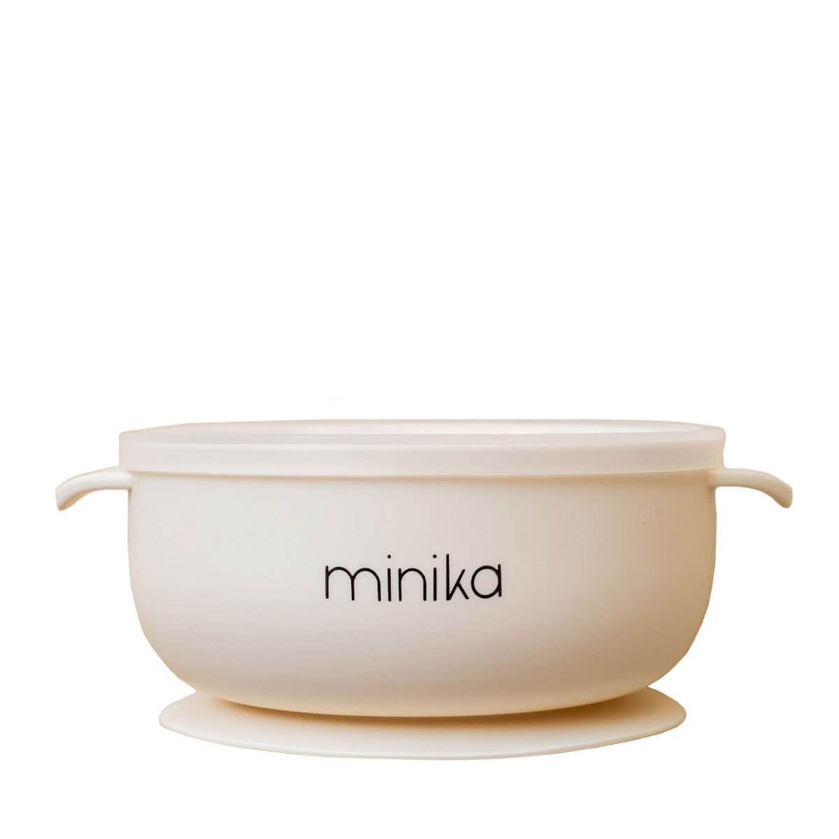 Bol à succion en silicone avec couvercle - Alimentation & repas - Boutique LeoLudo - Minika