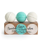 Bombes de bain à l'huile d'olive (3 x 90g) - Soins et hygiène - Boutique LeoLudo - lolo et moi