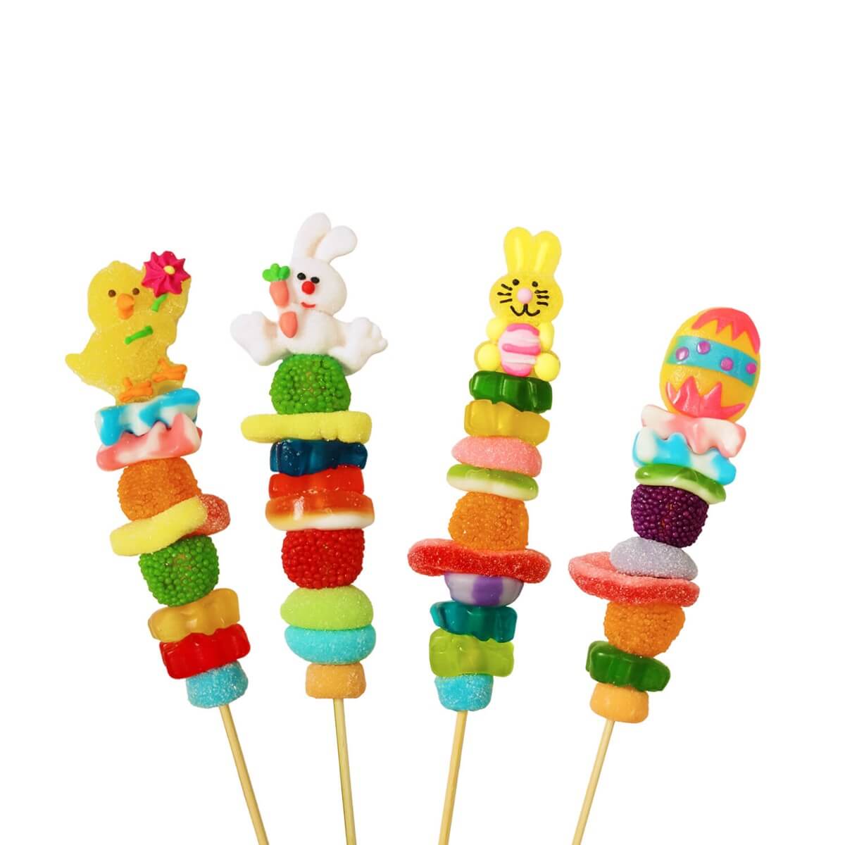 Brochette de friandises de Pâques (50g) - Nourriture - Boutique LeoLudo - KandJu