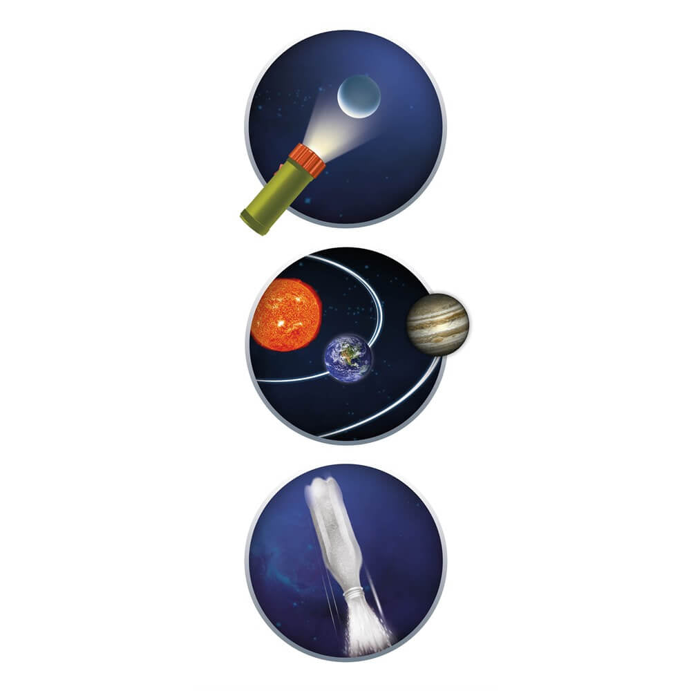 Buki Espace - Télescope et 15 activités - Jeux scientifiques - Boutique LeoLudo - Buki