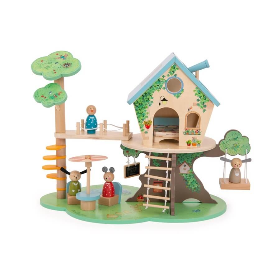 Cabane dans les arbres Grande Famille-Ensembles de jeu-Moulin Roty-Boutique LeoLudo