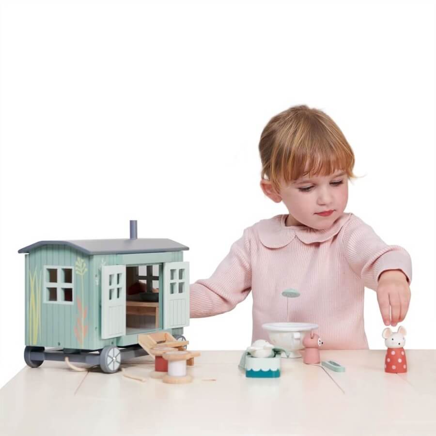 Cabane du berger de Secret Meadow - Ensembles de jeu - Boutique LeoLudo - Tender Leaf Toys