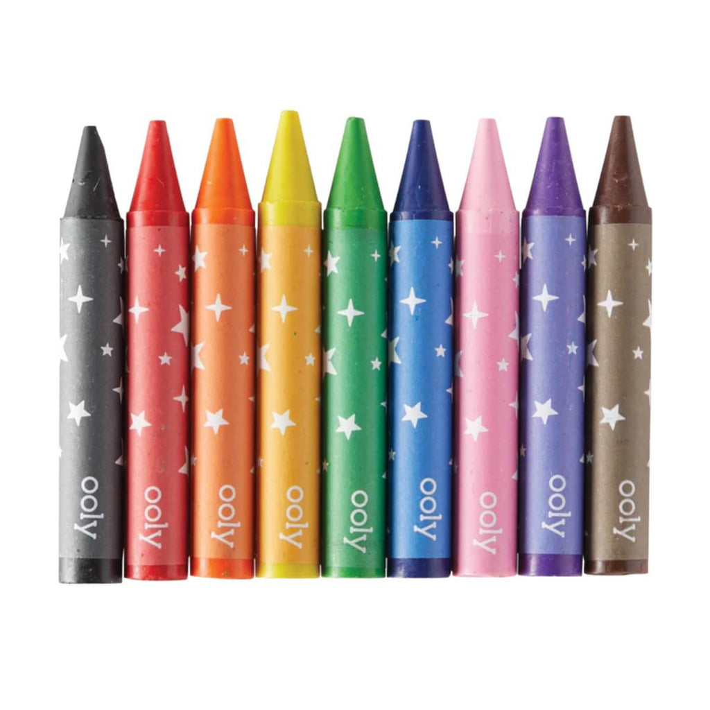 Cahier de coloriage + crayons jumbo - Dinoland-OOLY-Boutique LeoLudo