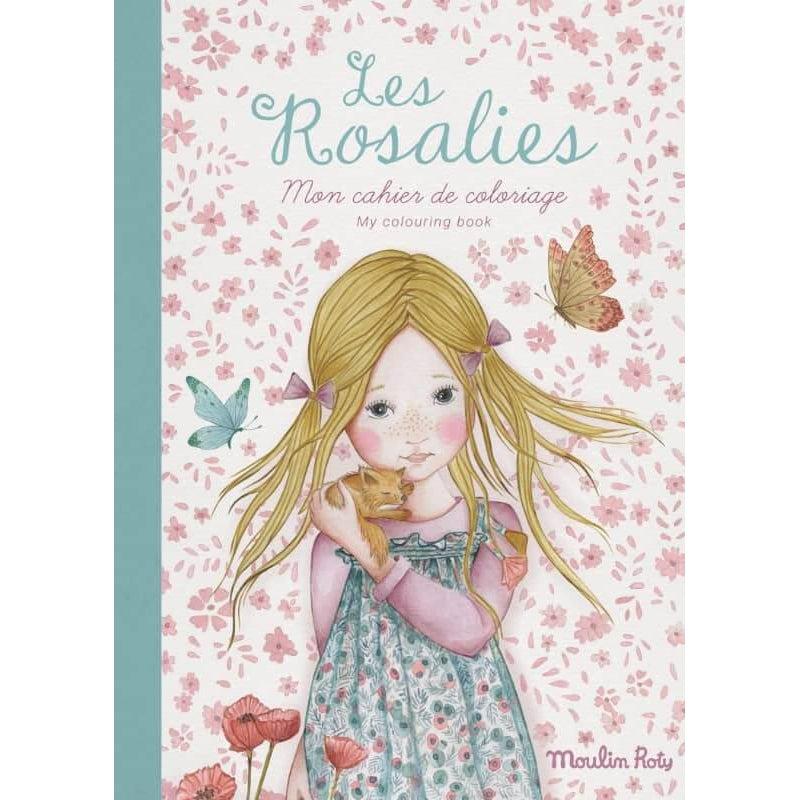 Cahier de coloriage Les Rosalies-Cahier d'activités-Moulin Roty-Boutique LeoLudo
