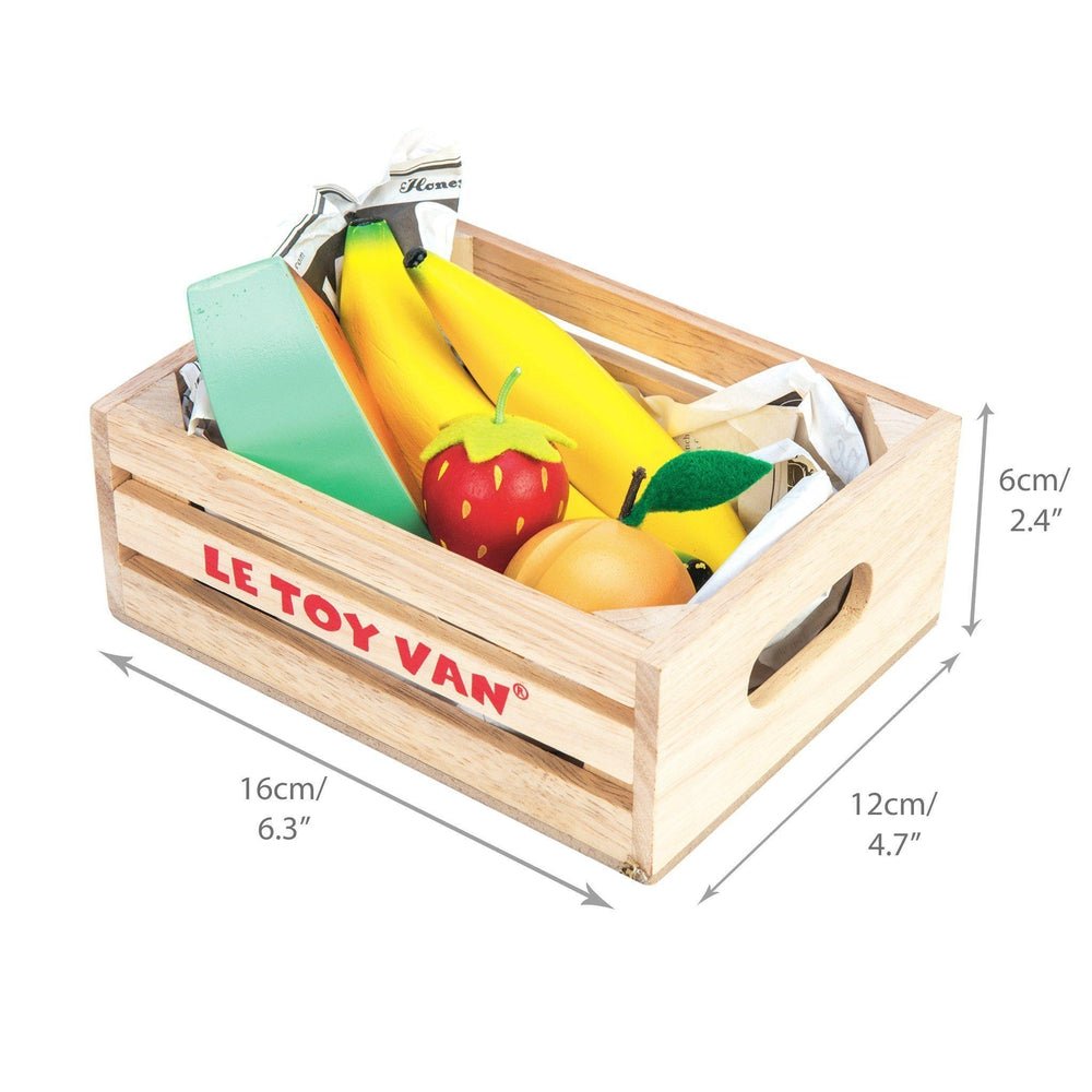Caissette de fruits frais du marché - Jouets d'imitation - Boutique LeoLudo - Le Toy Van