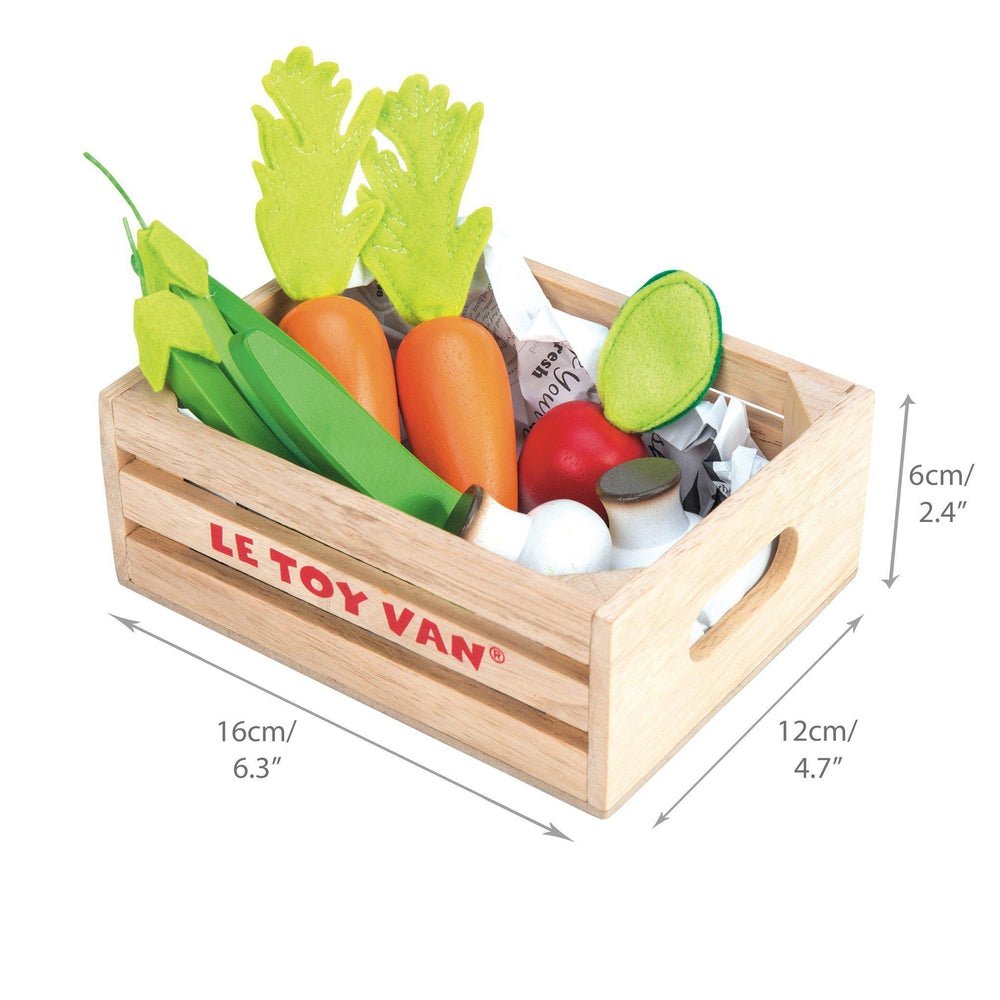 Caissette de légumes frais du marché - Jouets d'imitation - Boutique LeoLudo - Le Toy Van