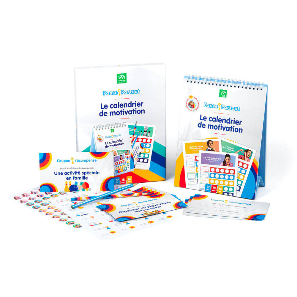 Calendrier de motivation Passe-Partout-Passe-Partout-Boutique LeoLudo