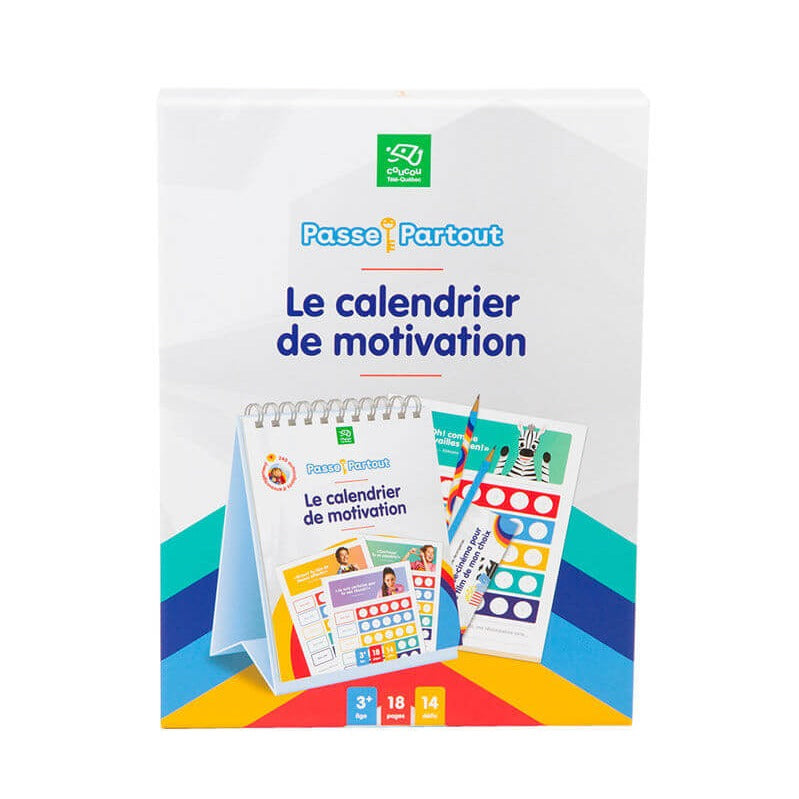 Calendrier de motivation Passe-Partout-Passe-Partout-Boutique LeoLudo