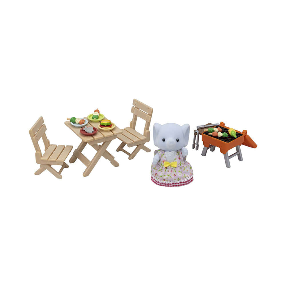 Calico Critters - Ensemble BBQ et pique-nique-Calico Critters-Boutique LeoLudo