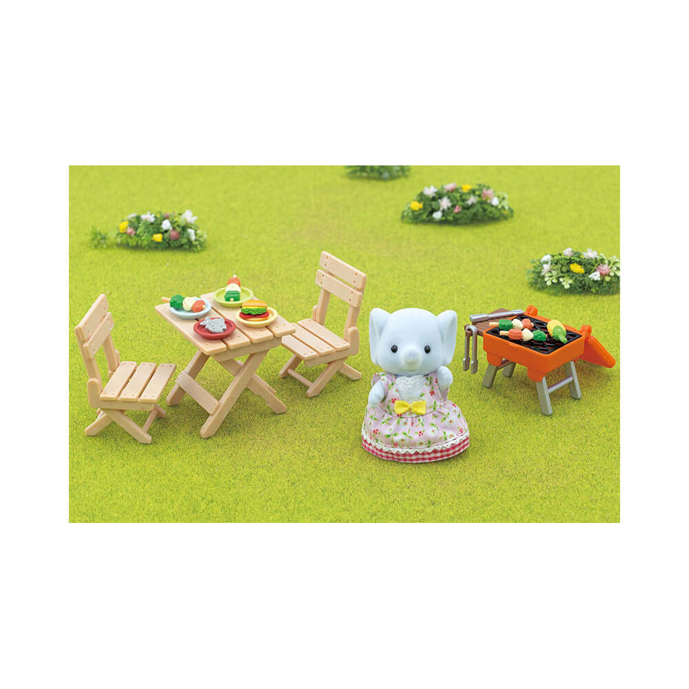 Calico Critters - Ensemble BBQ et pique-nique-Calico Critters-Boutique LeoLudo