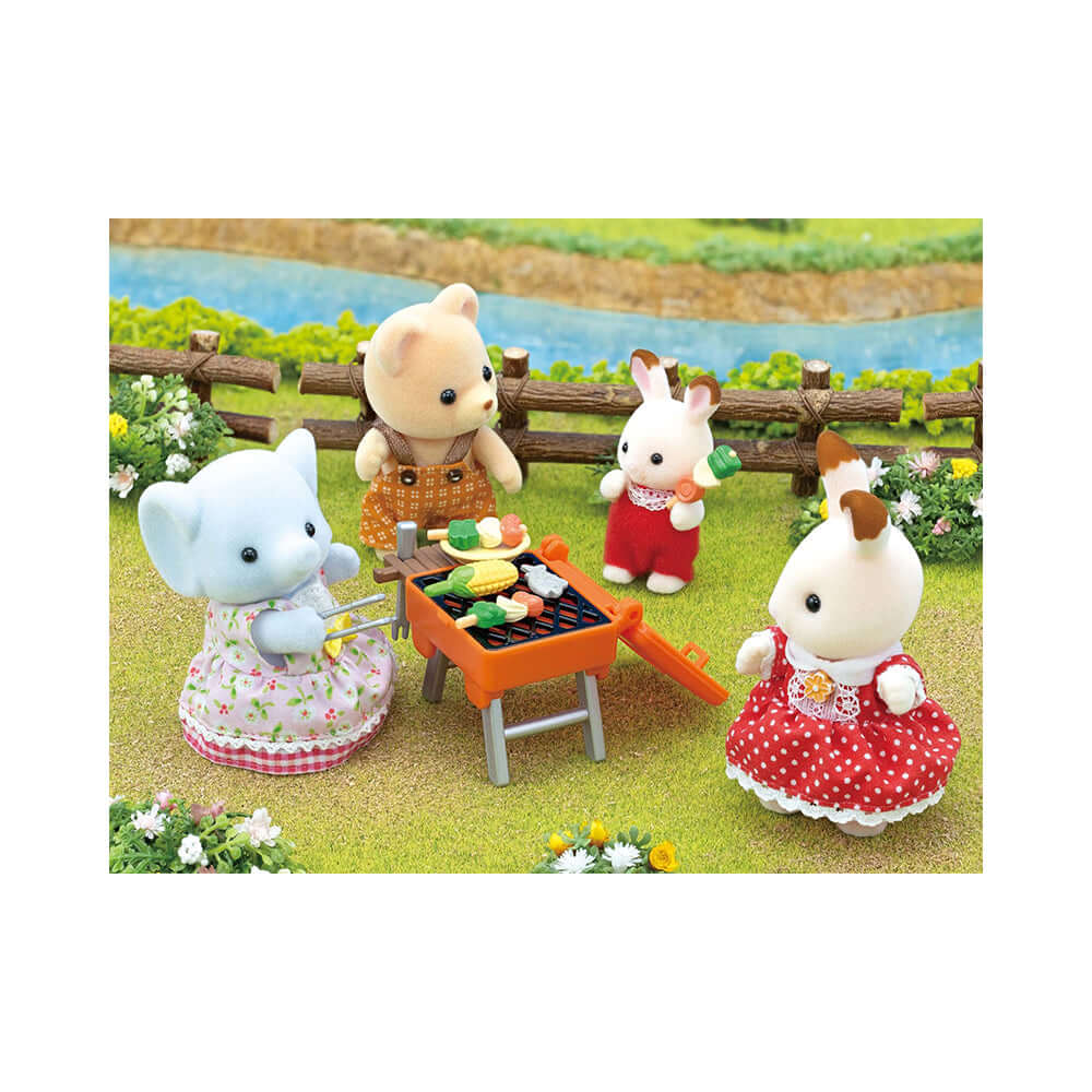 Calico Critters - Ensemble BBQ et pique-nique-Calico Critters-Boutique LeoLudo