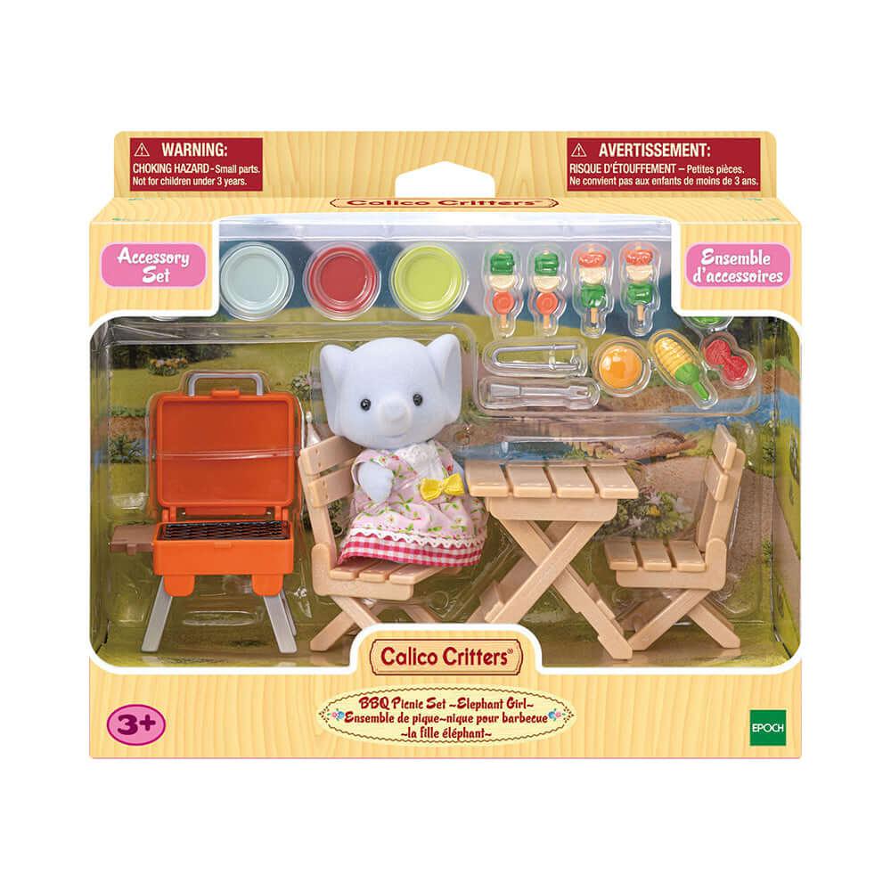 Calico Critters - Ensemble BBQ et pique-nique-Maison de poupée-Calico Critters-Boutique LeoLudo