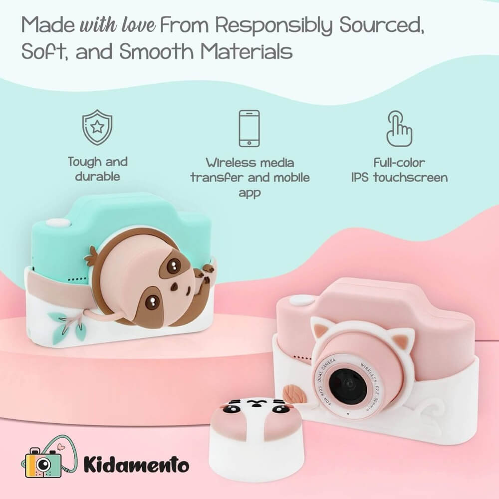 Caméra numérique photo et vidéo - Zippy le paresseux (modèle K) - Jeux électroniques - Boutique LeoLudo - Kidamento