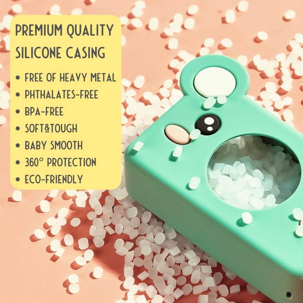 Caméra numérique photo + vidéo - Mikayo l'ourson (modèle C) - Jeux électroniques - Boutique LeoLudo - Kidamento