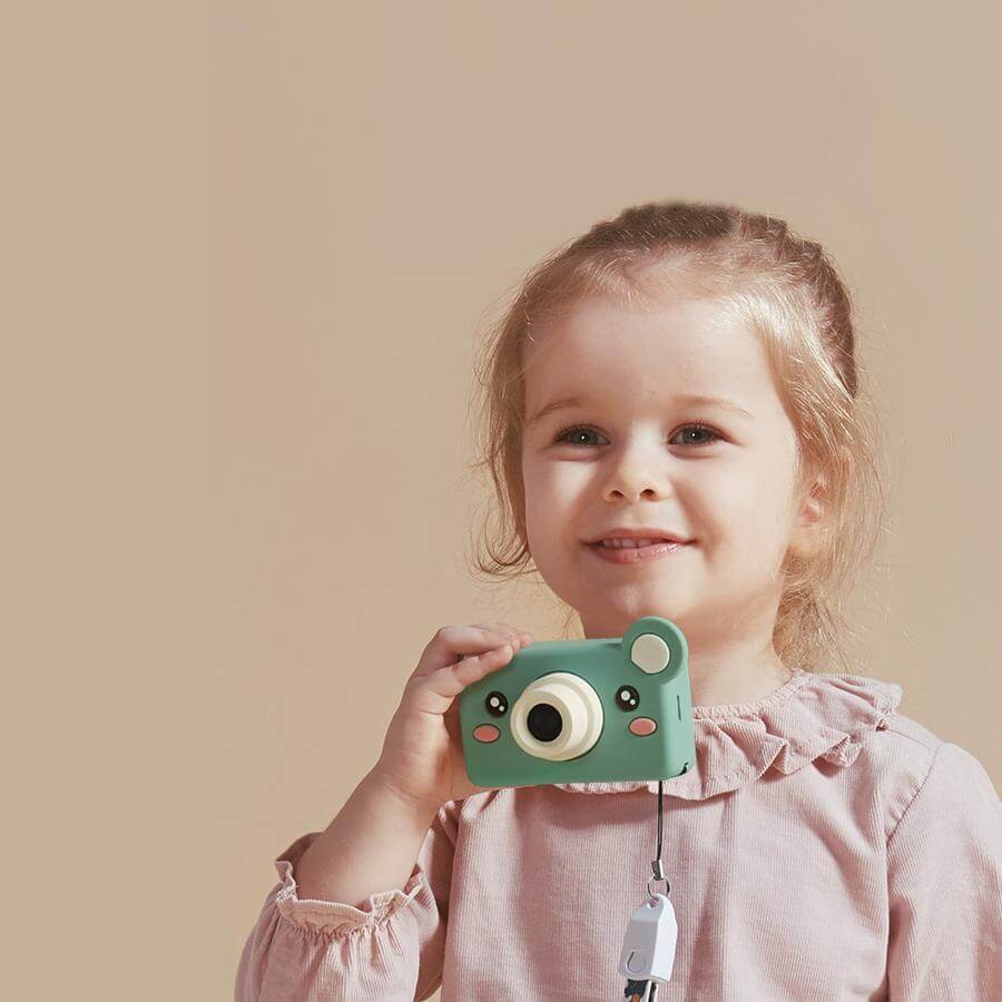 Caméra numérique photo + vidéo - Mikayo l'ourson (modèle C) - Jeux électroniques - Boutique LeoLudo - Kidamento