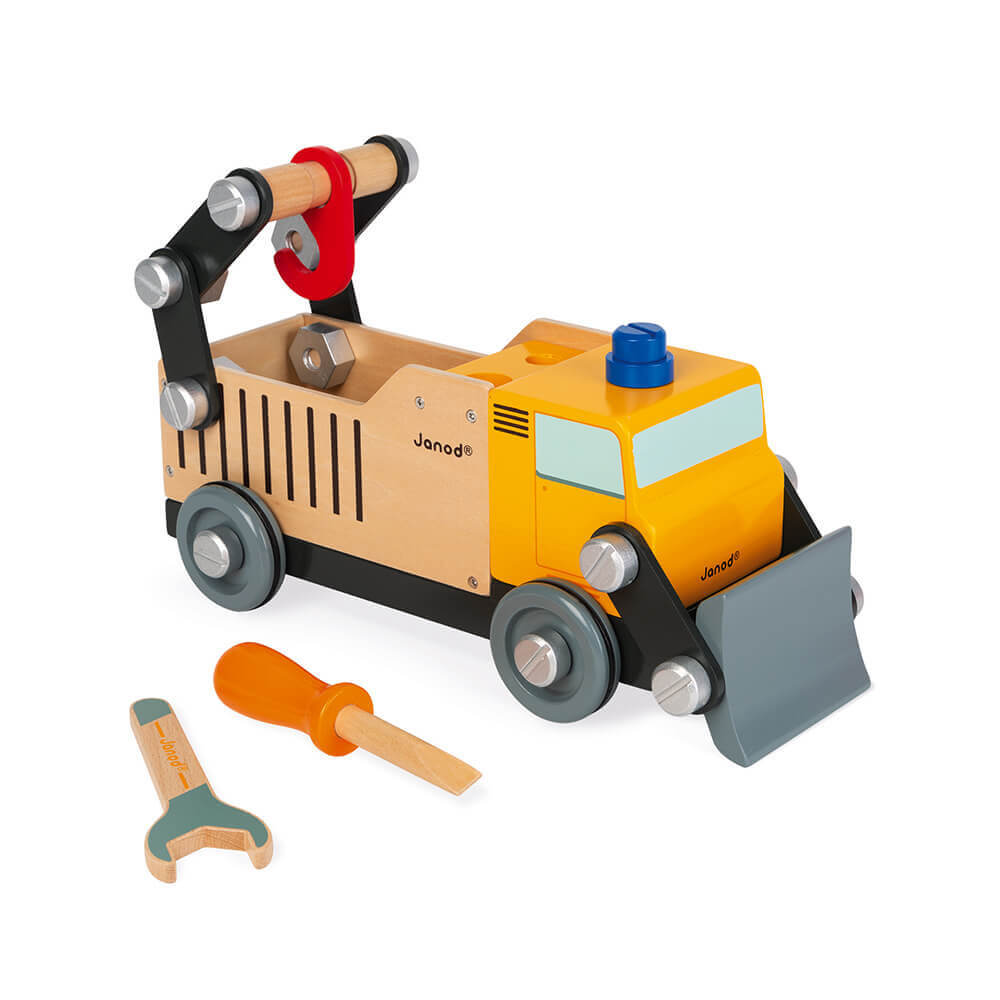 Camion de chantier Brico'Kids à assembler-Janod-Boutique LeoLudo