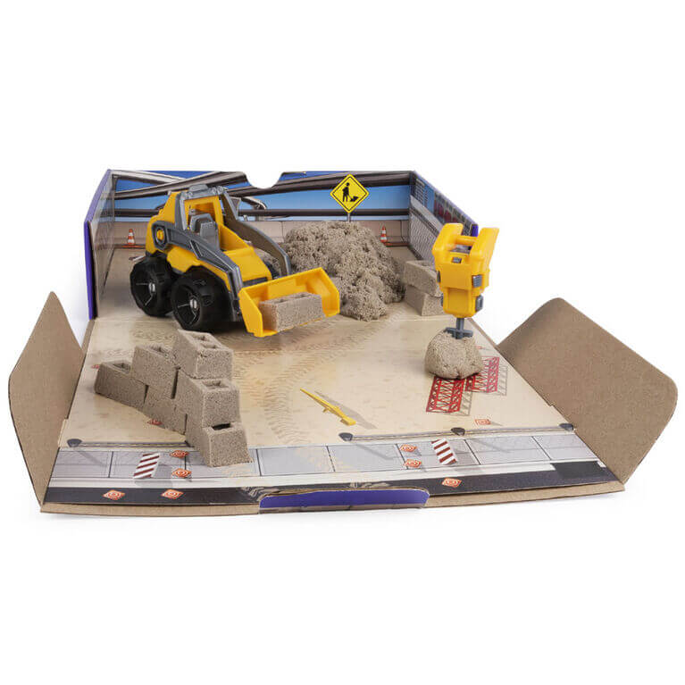 Camion de construction: creuser et démolir - Art & bricolage - Boutique LeoLudo - Kinetic Sand